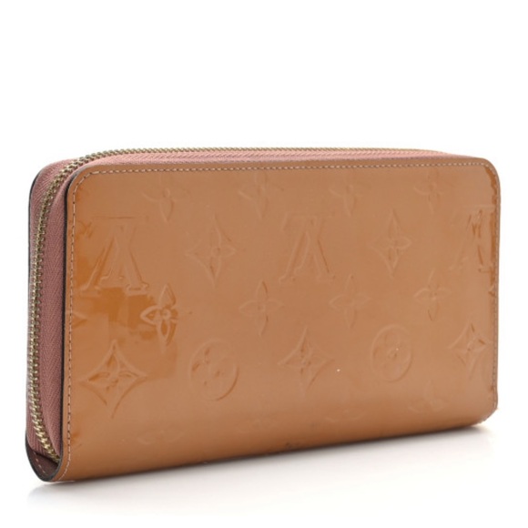 Louis Vuitton Vernis Zippy Wallet Rose Velours - Picture 3 of 7